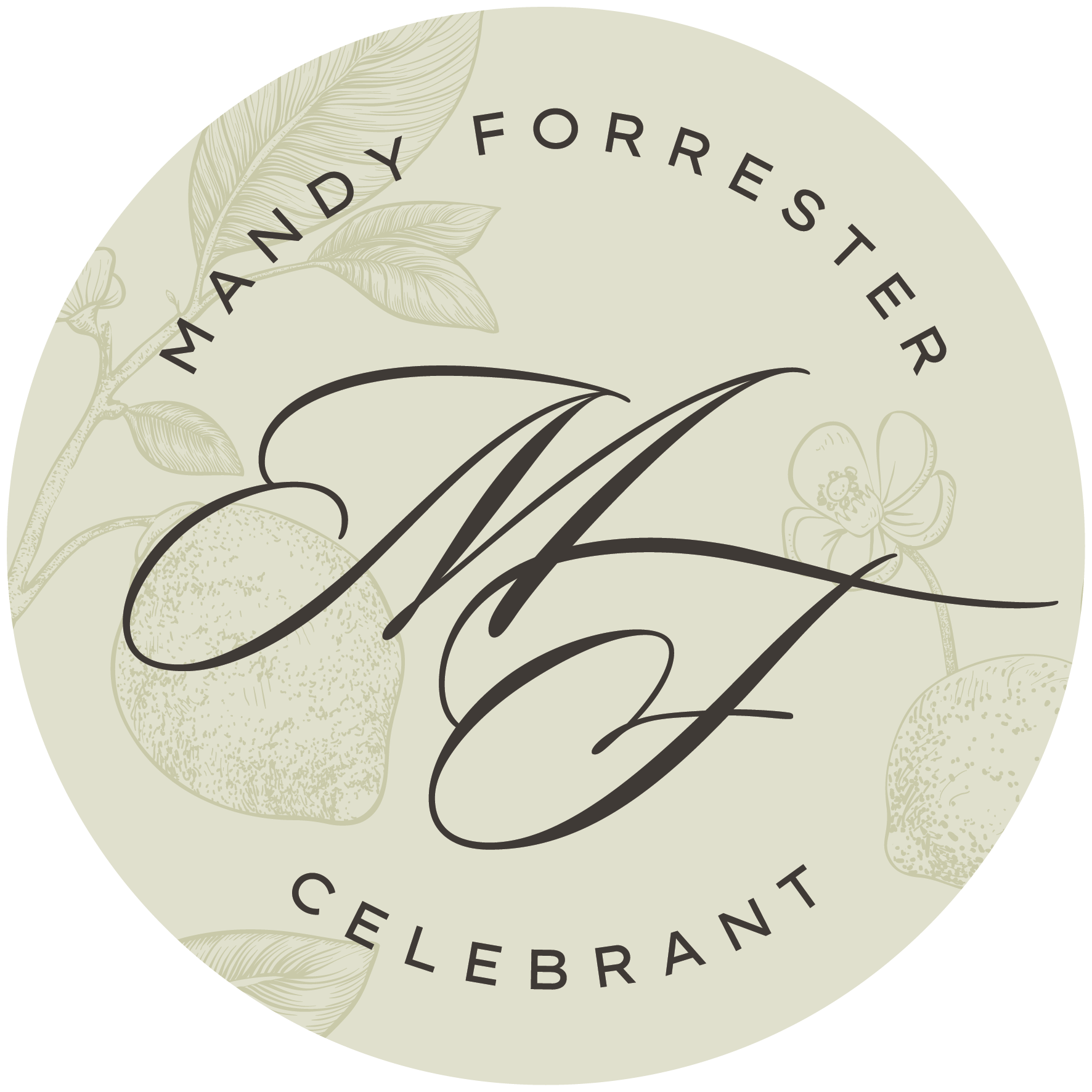 Mandy Forrester Celebrant roundel